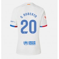 Koszulka piłkarska Barcelona Sergi Roberto #20 Strój wyjazdowy dla kobiety 2023-24 tanio Krótki Rękaw